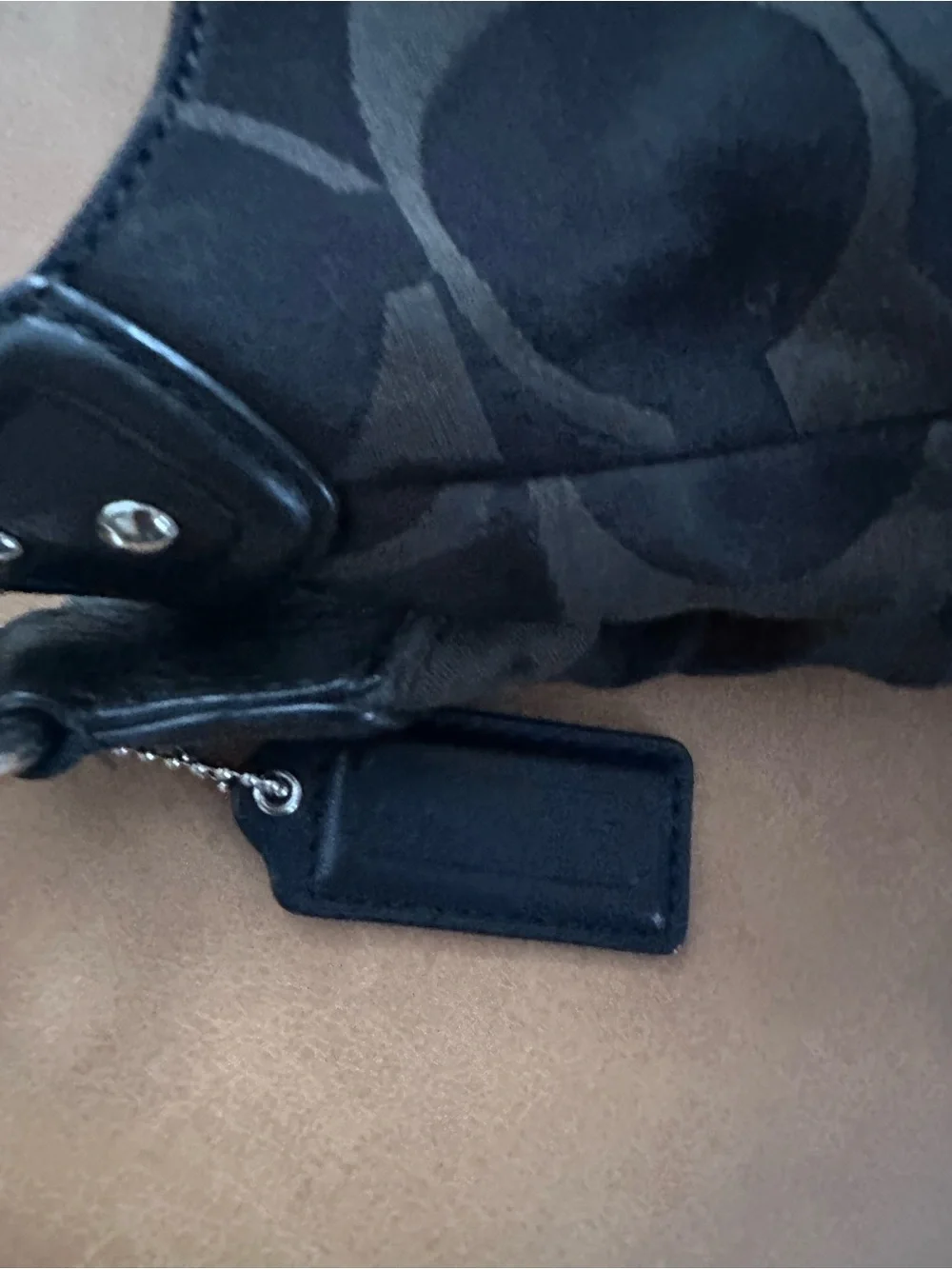 Coach signature shoulder